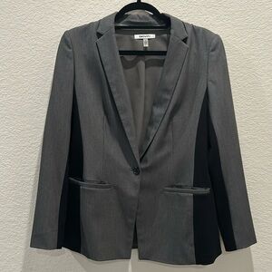 DKNYC blazer. Black and gray. Size 6.